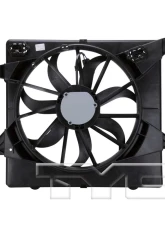 TYC Genera Dual Radiator and Condenser Fan Assembly Cadillac SRX 2010-2016                                     - 622650 - Image 2