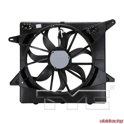 TYC Genera Dual Radiator and Condenser Fan Assembly Cadillac SRX 2010-2016 - 622650