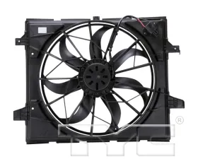 TYC Genera Dual Radiator and Condenser Fan Assembly