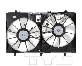TYC Genera Dual Radiator and Condenser Fan Assembly