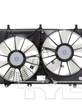 TYC Genera Dual Radiator and Condenser Fan Assembly Lexus RX450h 2010-2013                                     - 622680 - Image 4