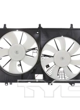 TYC Genera Dual Radiator and Condenser Fan Assembly Lexus RX450h 2010-2013                                     - 622680 - Image 3