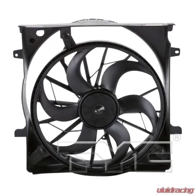 TYC Genera Dual Radiator and Condenser Fan Assembly Jeep Liberty 2002-2007 3.7L V6 - 622690