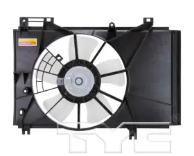 TYC Genera Dual Radiator and Condenser Fan Assembly Mazda Mazda 2 2011-2014