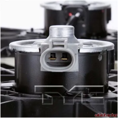 TYC Genera Dual Radiator and Condenser Fan Assembly Toyota Camry 2012-2017 2.5L 4-Cyl - 622760