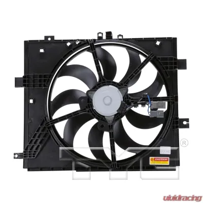 TYC Genera Dual Radiator and Condenser Fan Assembly Nissan Automatic CVT - 622770