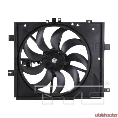 TYC Genera Dual Radiator and Condenser Fan Assembly Nissan Automatic CVT - 622770