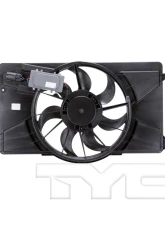TYC Genera Dual Radiator and Condenser Fan Assembly Ford 2.0L 4-Cyl                                     - 622800 - Image 4
