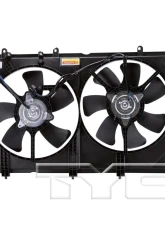 TYC Genera Dual Radiator and Condenser Fan Assembly Mitsubishi Outlander 2003-2006                                     - 622810 - Image 2