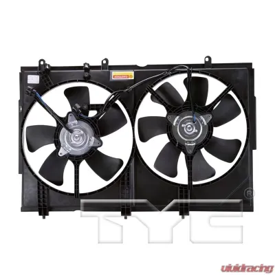 TYC Genera Dual Radiator and Condenser Fan Assembly Mitsubishi Outlander 2003-2006 - 622810