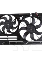 TYC Genera Dual Radiator and Condenser Fan Assembly Volkswagen Jetta                                     - 622820 - Image 4