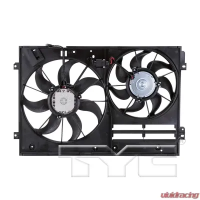 TYC Genera Dual Radiator and Condenser Fan Assembly Volkswagen Jetta - 622820