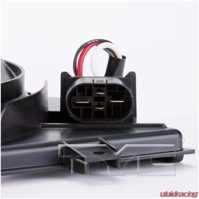 TYC Genera Dual Radiator and Condenser Fan Assembly Volkswagen Jetta - 622820