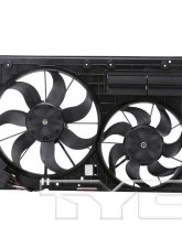 TYC Genera Dual Radiator and Condenser Fan Assembly Volkswagen Jetta 2011-2016 2.0L 4-Cyl                                     - 622830 - Image 4