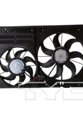 TYC Genera Dual Radiator and Condenser Fan Assembly Volkswagen Jetta 2011-2016 2.0L 4-Cyl                                     - 622830 - Image 3