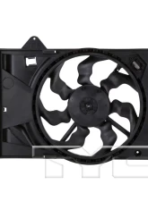 TYC Genera Dual Radiator and Condenser Fan Assembly Chevrolet Sonic 1.8L 4-Cyl                                     - 622840 - Image 3
