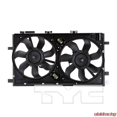 TYC Genera Dual Radiator and Condenser Fan Assembly Buick Regal 2011-2013 2.0L 4-Cyl - 622860
