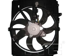 TYC Genera Dual Radiator and Condenser Fan Assembly Nissan Sentra 2013-2019 1.8L 4-Cyl