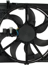 TYC Genera Dual Radiator and Condenser Fan Assembly Nissan Sentra 2013-2019 1.8L 4-Cyl                                     - 622880 - Image 3