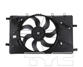 TYC Genera Dual Radiator and Condenser Fan Assembly
