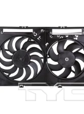 TYC Genera Dual Radiator and Condenser Fan Assembly Audi                                     - 622940 - Image 4
