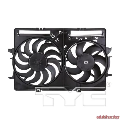 TYC Genera Dual Radiator and Condenser Fan Assembly Audi - 622940