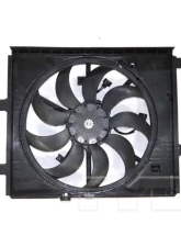 TYC Genera Dual Radiator and Condenser Fan Assembly Nissan Juke 2011-2014                                     - 622960 - Image 6