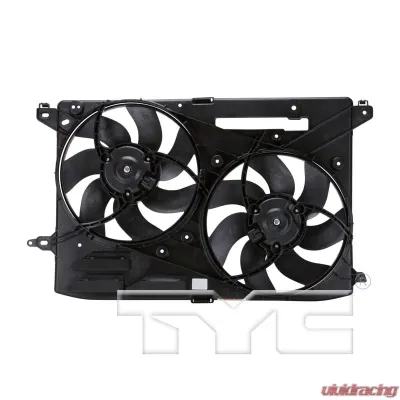 TYC Genera Dual Radiator and Condenser Fan Assembly Ford Fusion 2013-2014 1.6L 4-Cyl - 623000