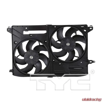 TYC Genera Dual Radiator and Condenser Fan Assembly Ford Fusion 2013-2014 1.6L 4-Cyl - 623000