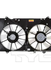TYC Genera Dual Radiator and Condenser Fan Assembly Mazda CX-5 2013-2016                                     - 623010 - Image 2