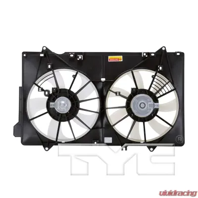 TYC Genera Dual Radiator and Condenser Fan Assembly Mazda CX-5 2013-2016 - 623010