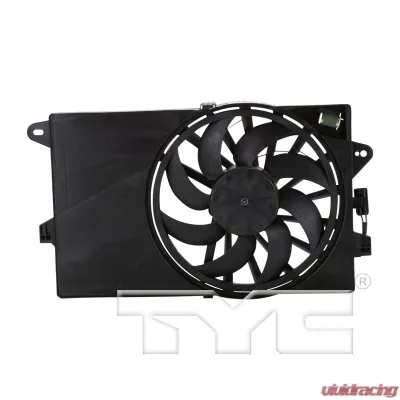 TYC Genera Dual Radiator and Condenser Fan Assembly Fiat 500 2012-2019 - 623050