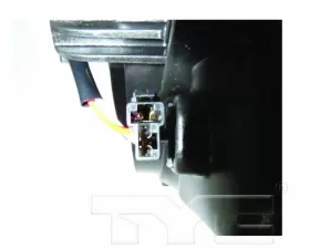 TYC Genera Dual Radiator and Condenser Fan Assembly Chevrolet Spark 2013-2015