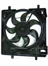 TYC Genera Dual Radiator and Condenser Fan Assembly Chevrolet Spark 2013-2015                                     - 623070 - Image 2
