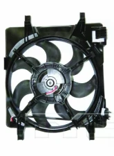 TYC Genera Dual Radiator and Condenser Fan Assembly Chevrolet Spark 2013-2015                                     - 623070 - Image 5