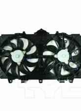 TYC Genera Dual Radiator and Condenser Fan Assembly Infiniti Q50 2014-2016                                     - 623080 - Image 2