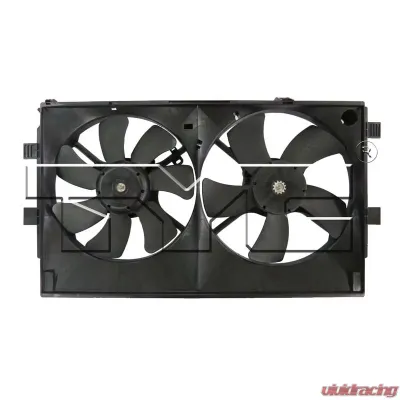 TYC Genera Dual Radiator and Condenser Fan Assembly Mitsubishi - 623100