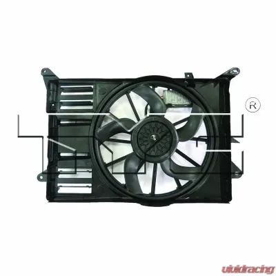 TYC Genera Dual Radiator and Condenser Fan Assembly Ford Edge 2012-2014 2.0L 4-Cyl - 623140