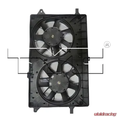 TYC Genera Dual Radiator and Condenser Fan Assembly Chevrolet Volt 2011-2015 - 623170