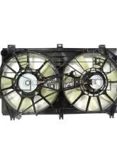 TYC Genera Dual Radiator and Condenser Fan Assembly Lexus IS250 2014-2015                                     - 623220 - Image 5