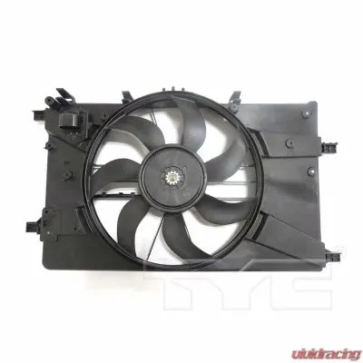 TYC Genera Dual Radiator and Condenser Fan Assembly Chevrolet Cruze 2014-2016 1.4L 4-Cyl - 623270