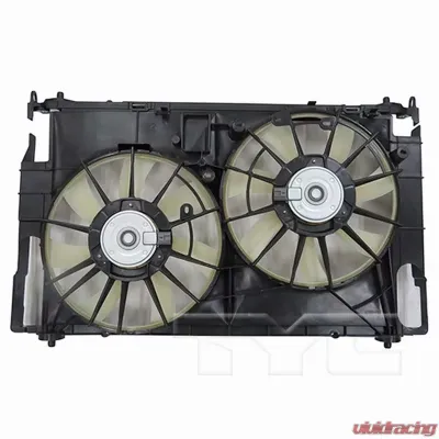 TYC Genera Dual Radiator and Condenser Fan Assembly Toyota Rav4 2013-2018 - 623290