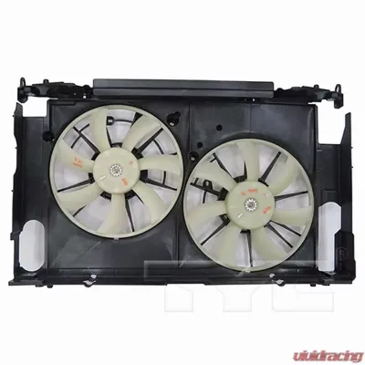 TYC Genera Dual Radiator and Condenser Fan Assembly Toyota Rav4 2013-2018 - 623290