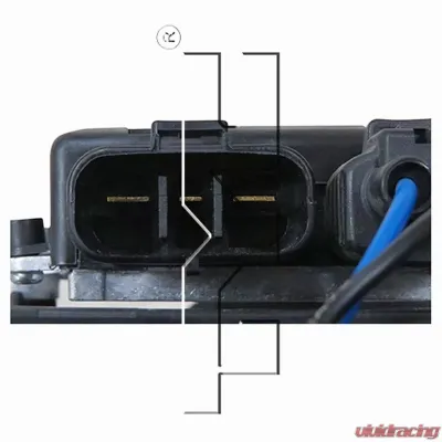 TYC Genera Dual Radiator and Condenser Fan Assembly Infiniti Q50 2014-2016 - 623300