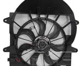 TYC Genera Dual Radiator and Condenser Fan Assembly Jeep