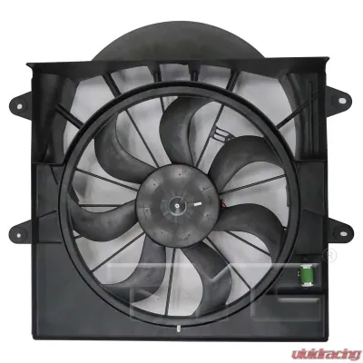 TYC Genera Dual Radiator and Condenser Fan Assembly Jeep - 623360