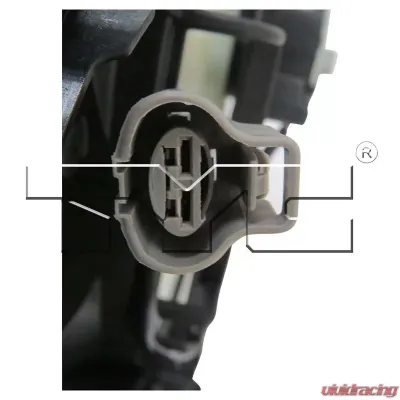 TYC Genera Dual Radiator and Condenser Fan Assembly Toyota Highlander 2014-2019 - 623380
