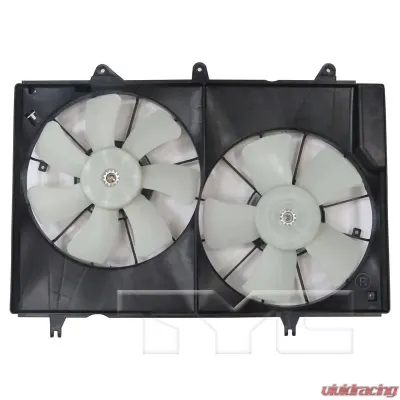 TYC Genera Dual Radiator and Condenser Fan Assembly Cadillac CTS 2003-2004 3.2L V6 - 623390