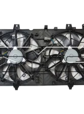 TYC Genera Dual Radiator and Condenser Fan Assembly Nissan Rogue 2014-2019                                     - 623400 - Image 2