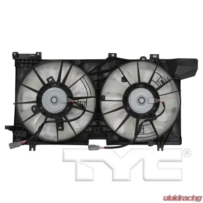 TYC Genera Dual Radiator and Condenser Fan Assembly Subaru 2015-2019 2.5L 4-Cyl - 623470
